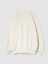 Kadın Kırık Beyaz Gap Logo Oversize Sherpa Heart Sweatshirt 5