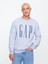 Erkek Açık Mavi Gap Logo Fleece Sweatshirt 1
