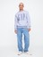 Erkek Açık Mavi Gap Logo Fleece Sweatshirt 3