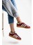 Kadın Günlük Bordo Rahat Taban Sneaker 1
