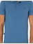Erkek Koyu Mavi Slim Fit Basic Tişört 50291625-VR032 6