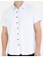 Erkek Açık Lacivert Slim Fit Kısa Kollu Gömlek 50269453-VR059 6
