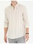 Erkek Bej Regular Fit Uzun Kollu Gömlek 50265625-VR011 6