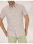 Erkek Gri Slim Fit Örme Gömlek 50268874-VR024 6