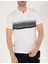 Erkek Beyaz Slim Fit Göğüs Baskılı Polo Yaka Tişört 50264720-VR013 6