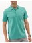 Erkek Yeşil Regular Fit Polo Yaka Merserize Tişört 50262668-VR016 6