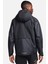 Running Storm Fit Windrunner Hoodie Jacket Erkek Su Itici Kapüşonlu Reflektörlü Yürüyüş Koşu Ceketi Siyah 2