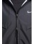 Running Storm Fit Windrunner Hoodie Jacket Erkek Su Itici Kapüşonlu Reflektörlü Yürüyüş Koşu Ceketi Siyah 3