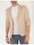Erkek Bej Ekstra Slim Fit Blazer Ceket 50267019-VR011 6