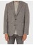 Erkek Kahverengi Slim Fit Yün Karışımlı Ceket 50273155-VR029 6