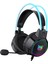 Onıkuma X15 Pro Oyun Kulaklığı 3.5mm Kablolu Kulaklık Rgb Aydınlatma Efekti ile Çevresel Ses Oyun Kulaklığı (Yurt Dışından) 1