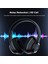 L500 Bluetooth 5.0 Kablosuz Kulaklık Aşırı Kulak Kulaklık Stereo Derin Bas Spor Müzik Kulaklık 3.5mm Aux In Tf Kart Mp3 Çalar Mic-Siyah (Yurt Dışından) 3