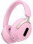 Akz-25 Bluetooth 5.3 Kulak Üstü Kulaklıklar Cep Telefonu Pc Dizüstü Bilgisayar Için 100 Saat Bekleme Kablosuz Kulaklık-Pembe (Yurt Dışından) 1