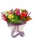 Cheerful Kalanchoe & Beyaz Kase Beton Saksıda Canlı Çiçekler Kuru Çiçek Lavanta Süslü Hediye 1