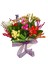 Cheerful Kalanchoe & Beyaz Kase Beton Saksıda Canlı Çiçekler Kuru Çiçek Lavanta Süslü Hediye 2
