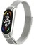Xiaomi Mi Band 7 Uyumlu Krd-01 Metal Kordon Zore - Gümüş 1