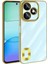 Xiaomi Redmi 13 4g Kılıf Kamera Korumalı Logo Gösteren Zore Omega Kapak-Gold 1