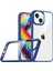 Storepgs iPhone 14 Kılıf Flora Kapak-Lacivert 1