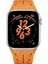 Apple Watch 10 46MM KRD-127 Metal Tokalı Silikon Kordon-Siyah 2