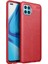 Storepgs Oppo Reno 4 Lite Kılıf Niss Silikon Kapak-Kırmızı 1