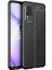 Storepgs Vivo V21E Kılıf Niss Silikon Kapak-Siyah 1