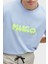 % 100 Pamuk Regular Fit Efekt Logolu T Shirt Erkek T Shirt 50515282 455 4