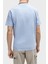 % 100 Pamuk Regular Fit Efekt Logolu T Shirt Erkek T Shirt 50515282 455 2