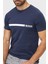 % 100 Pamuk Slim Fit Bisiklet Yaka Logolu T Shirt Erkek T Shirt 50517970 426 1