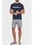 % 100 Pamuk Slim Fit Bisiklet Yaka Logolu T Shirt Erkek T Shirt 50517970 426 3