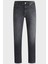Streç Pamuklu Slim Fit Düz Paça Jeans Erkek Kot Pantolon 50532606 021 5