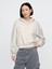 Kadın Gri Gap Logo Vintage Soft Crop Sweatshirt 1