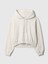 Kadın Gri Gap Logo Vintage Soft Crop Sweatshirt 2