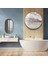 Travertine - Gray Yuvarlak Cam Tablo 3