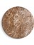 Marble Stone - Brown Yuvarlak Cam Tablo 1