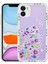 iPhone 11 Kılıf Kamera Korumalı Desenli Sert Hess Kapak-No8 1