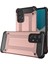 Storepgs Galaxy A73 Kılıf Crash Silikon Kapak-Rose Gold 1