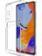 Storepgs Xiaomi Redmi Note 11 Global Kılıf Kartlıklı Şeffaf Setra Clear Silikon Kapak-Renksiz 1