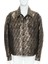 Fendı Rare Metallic Gold Ff Zucca Monogram Logo Jacket 1