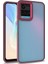 Storepgs Vivo Y21S Kılıf Flora Kapak-Kırmızı 1