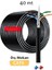 Dış Mekan Cat6 Internet Kablosu 2 Katlı Yüksek Hız 40 Metre 1
