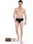 Erkek Ribana Klasik Siyah Slip 0870 6'lı Paket 1