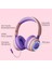 KE21 Kablosuz Bluetooth Kulaklık LED Işık Çocuk Stereo Müzik Kulaklığı, Çıkarılabilir Mikrofonlu (Ce Belgeli)-Yeşil (Yurt Dışından) 5