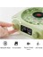 Waves Nostalji Plak Çalar Bluetooth Subwoofer 3D Ses Dalgası Retro Müzik Plak Çalar Yeşil 3