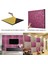 Bordo Embos Keçe Ses ve Isı Yalıtım Paneli 40 x 40 cm 3