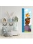Sevimli Dostlar Boy Ölçme Cetveli Çocuk Odası Duvar Sticker 2