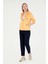 Kadın Lacivert Pantolon (Kanvas-Chino) 50290902-Vr033 3