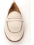Br 04037 Gerçek Deri Kadın Loafer Bej 4