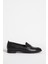 Br 04037 Gerçek Deri Kadın Loafer Siyah 1