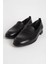 Br 04037 Gerçek Deri Kadın Loafer Siyah 3