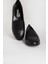 Br 04037 Gerçek Deri Kadın Loafer Siyah 4